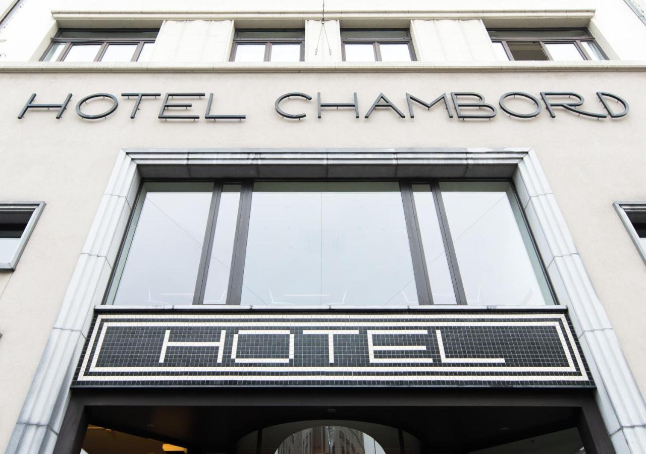 Hotel Chambord Брюссель Экстерьер фото